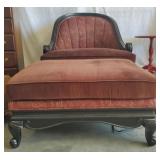 Chaise Lounge with Ottoman