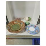 Assorted Decorative Plates and Bowls