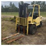 Hyster 90XMS Forklift & Propane Tanks