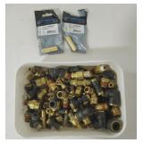 Assorted Brass Air-Brake Fittings