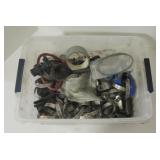 Assorted Hose Clamps, Fittings & Shop Hardware