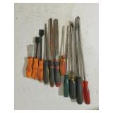 Assorted Screwdrivers & Scrapers