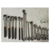 Assorted Ratcheting Wrenches