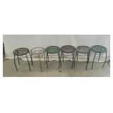 Assorted Metal Pant Stands