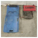 Automotive Creeper and Larin Rolling Seat
