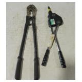 Heavy-Duty Bolt Cutters and Hand Riveter
