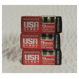 Winchester USA Ready 9mm Cartridges
