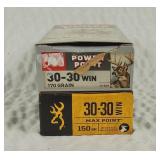 Winchester & Browning .30-30 Cartridges
