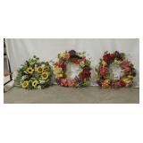 Artificial Floral Wreaths