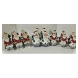 Assorted Santa Claus Ornaments
