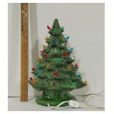 Classic Lighted Ceramic Christmas Tree