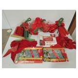 Big Red Bells, Tinsel & More Christmas Decorations