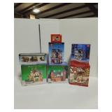 Boxed Christmas Village Decorations