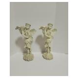 Stone Fairy Garden Statues with Bowls