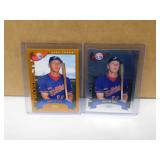 2002 Topps RC Jason Bay - Lot of 2