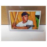 1951 Bowman Gum Willie Mays #305 Rookie Reprint