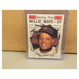1961 Topps Willie Mays All-Star #579 - Reprint