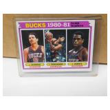 1981-82 Topps Milwaulie Bucks #56