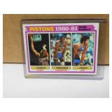 1981-82 Topps Detroit Pistons #50