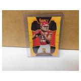 2016 Panini Select Yellow Patrick Mahomes #2 Repo