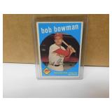 1959 Topps Bob Bowman #221