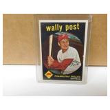 1959 Topps Wally Post #398