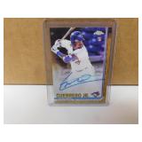 2019 Topps Certified Auto Vladimir Guerreo - Repro