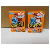 1990 Donruss MLB - Lot of 2 packs