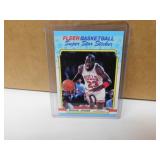 1988 Fleer Super Star Sticker Michael Jordan #7 RP