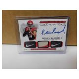 2018 Panini National Treasure Patrick Mahomes Repo
