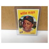 1959 Topps Willie Mays #50 Reprint
