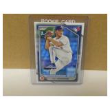 2024 Topps Trey Yesavage BD92 Rookie Baseball Card