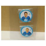 1962-63 Shirriff Stanley / Bower Metal Coins