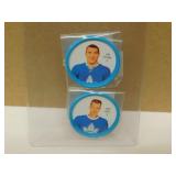 1962-63 Shirriff  Pulford / Shack Metal Coins