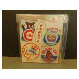 Vintage 1960-70's Decals -Reds / Bills/ Expos
