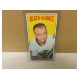 1964-65 Topps Ken Wharram #28 Tall Boy Hockey Card