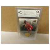 2009-10 UD Michael Jordan #26 Graded Card