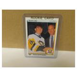 1990-91 UD Jaromir Jagr #356 Rookie Hockey Card