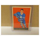 1960-61 Parkhurst carl Brewer #18 Hockey Card
