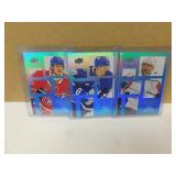 5 - Collectible UD Portrait Hockey Cards