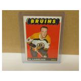 1965-66 Topps Al Langlois #33 Hockey Card