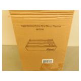 Bamboo kitchen wrap storage dispenser