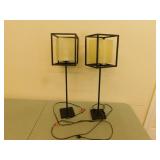 Decorative metal lights 29 in long