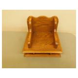 Decorative wooden shelf 11X13X11