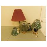 Lamps various sizes - needs bulbs