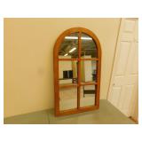 Decorative wooden mirror  23X40