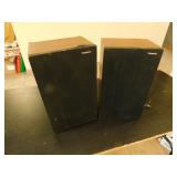 Panasonic speakers untested  - 19 in tall