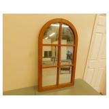 Decorative wooden mirror  23X40