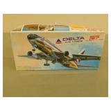 Delta airlines boeing 767 model airplane