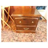 Antique Wooden Night Stand     17 x 22 x 23